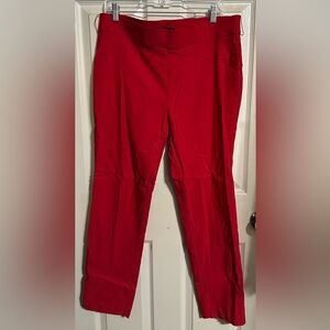 Counterparts Bright Red Skinny Stretch Pants